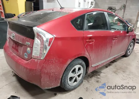 2013 Toyota Prius Three from USA, damaged, VIN JTDKN3DU9D1640281